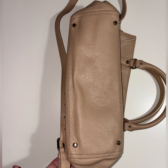 Kate Spade Beige Leather Satchel - Picture 2 of 5